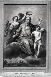 Apothéose de Haendel, 1787 - Biagio Rebecca