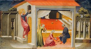 Saint Nicolas fournissant des dots, 1433-35
