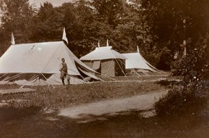 Album de la Première Guerre mondiale en Frioul-Vénétie Julienne : tentes d