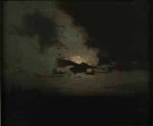 La lune cachée, vers 1907