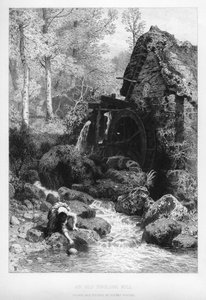 Un vieux moulin anglais, 19ème siècle
