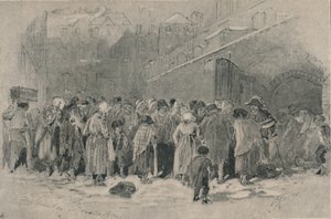 La Distribution de charbon, milieu-fin 19ème siècle
