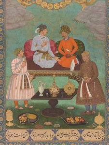 Jahangir reçoit Shah Abbas de l