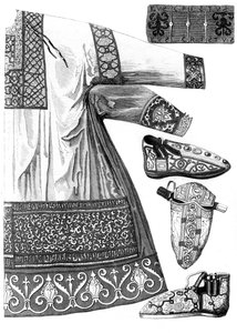Vêtements royaux de Charlemagne 742-814, 15ème siècle 1849