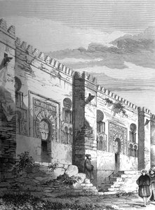 La Mezquita, Cordoue, Espagne, 1849