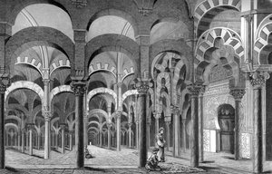 La Mezquita, Cordoue, Espagne, 1849 - Bisson and Cottard