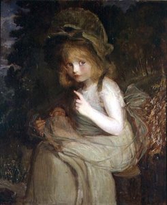Silence - une fille avec une poupée