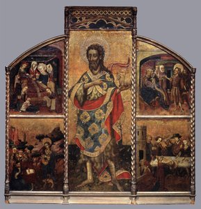 Retable de Saint Jean-Baptiste, c.1440 - Blasco de Granen