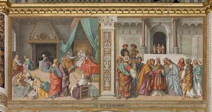 Naissance de la Vierge et Mariage de la Vierge - Boccaccio Boccaccino