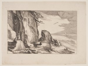 Planche 19, tirée de Paysages avec fermes - Boetius Adams Bolswert