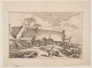 Planche 4, tirée de Paysages avec fermes