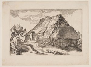Planche 9, tirée de Paysages avec fermes