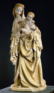 La Madone de Krumauer, vers 1400 - Bohemian School