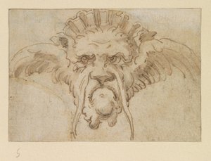 Masque grotesque - Bolognese School