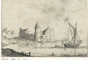 Château sur la côte