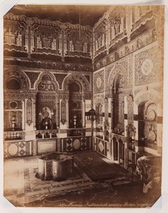 Intérieur du consulat britannique à Damas - Bonfils Studio