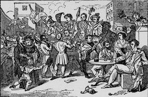 Une Élection Factice dans la Prison de Kings Bench, vers 1828, 1912
