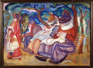 Nurses au Bois de Boulogne