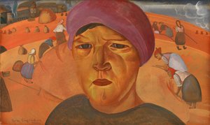 Paysanne russe de la série Les Visages de Russie, 1923
