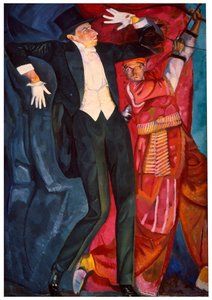 Portrait du metteur en scène Vsevolod Meyerhold, 1916 - Boris Grigor