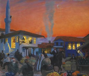 Bakhchisaray - Boris Mikhailovich Kustodiev