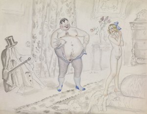 Rendez-vous tardif - Boris Mikhailovich Kustodiev