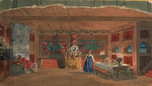Décor de scène pour l