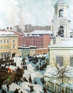 27 février 1917 - Boris Mikhailovich Kustodiev