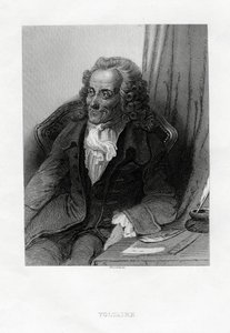 Voltaire, écrivain, essayiste, déiste et philosophe des Lumières français, 1884 - Bosselman