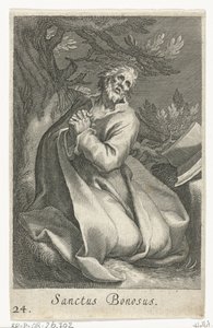 Saint Bonosus en ermite