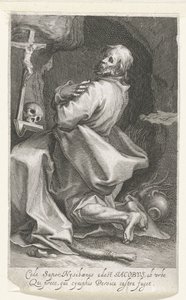 Saint Jacques de Nisibe en ermite - Boëtius Adamsz. Bolswert