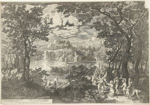 Paysage avec le martyre de Saint Étienne