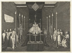 Lit de parade du prince Philippe Guillaume, 1618 - Boëtius Adamsz. Bolswert