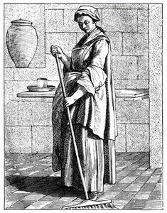 Un balayeur, 1737-1742