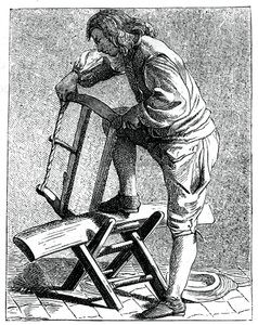 Un Bûcheron, 1737-1742