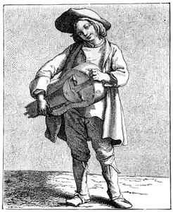 Un joueur de vielle, 1737-1742