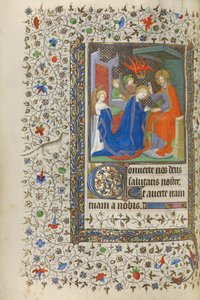 Le couronnement de la Vierge - Boucicaut Master