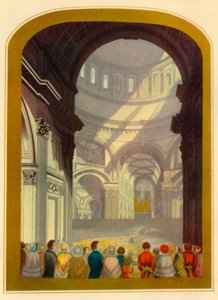 Un service à la cathédrale Saint-Paul, vers 1850, 1947