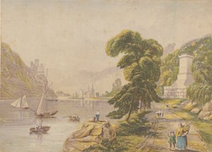 Vue près de Bingen - Bradshaw and Blacklock