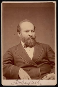 Portrait de James Abram Garfield 1831-1881, avant 1876 - Brady