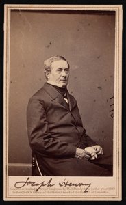 Portrait de Joseph Henry 1797-1878 - Brady