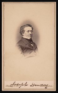 Portrait de Joseph Henry 1797-1878, entre 1858 et 1869