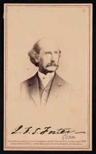 Portrait de LaFayette Sabine Foster 1806-1880