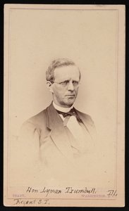 Portrait de Lyman Trumbull, 1813-1896, entre 1862 et 1869