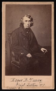 Portrait de Roger Brooke Taney, avant 1864 - Brady