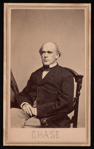 Portrait de Salmon Portland Chase 1808-1873, avant 1873 - Brady