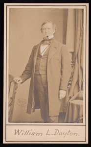 Portrait de William Lewis Dayton 1807-1864, avant 1864 - Brady