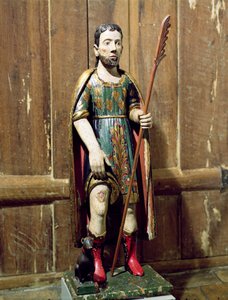 Saint Roch (1295-1327) - Brazilian School
