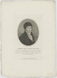 Portrait de Girolamo Crescentini 1762-1846, après 1800