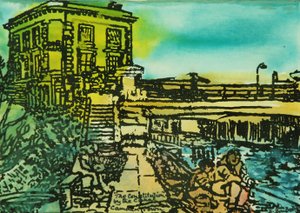 Le Pub Constitution, Regents Canal - Brenda Brin Booker
